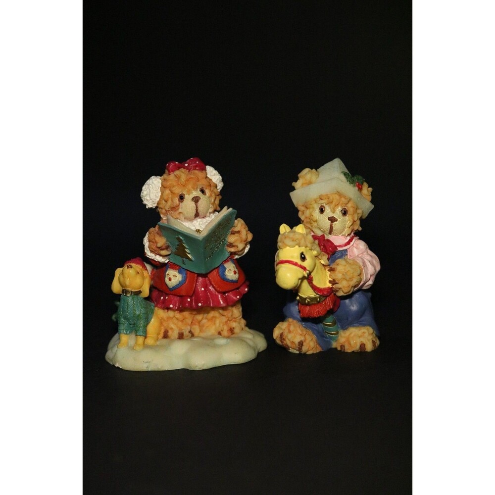 The Bearsley Family, House of Lloyd Anco, Penelope, Jeremiah on Stick Horse